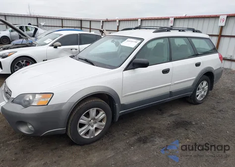 2005 Subaru Outback 2.5I из США, поврежденный, VIN 4S4BP61C657334494